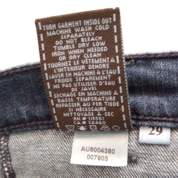 7 for All Mankind Georgia Flare Leg Denim Jeans - Picture 9 of 10